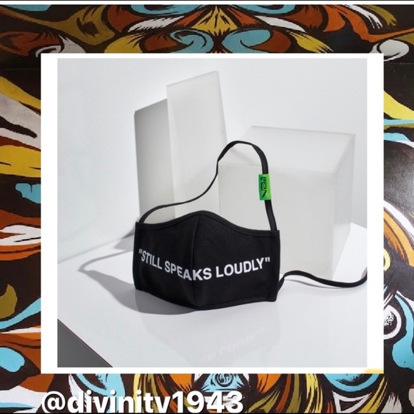 ⭕️Virgil Abloh’s “STILL SPEAKS LOUDLY” mask - Picture 5 of 5